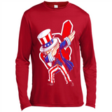 MLB CLEVELAND INDIANS UNCLE SAM DABBING INDEPENDENCE DAY