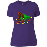 Hugging Christmas Tree Bigfoot PING PONG