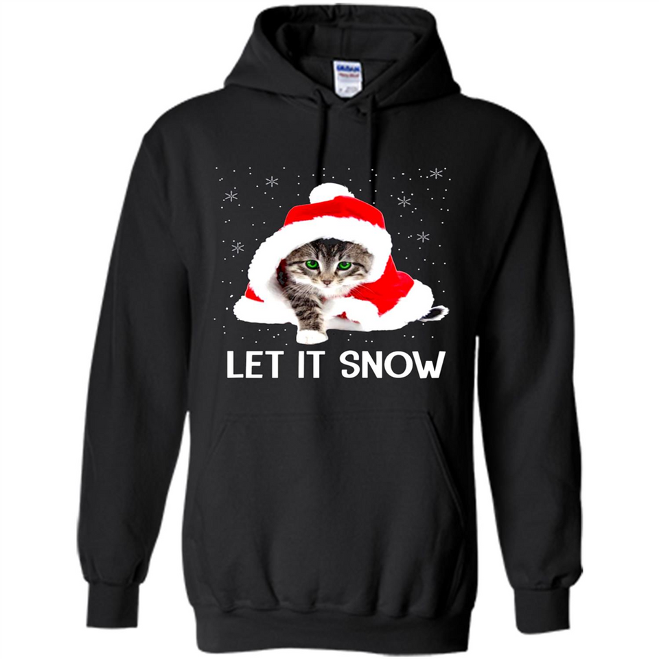 Let It Snow Cat Christmas sweater PINGPONG