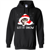 Let It Snow Cat Christmas sweater PINGPONG