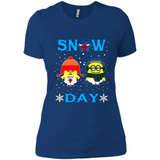 Snow Day Shirt For Chicago Bulls Vs Minion Fans pingpong