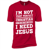 I'm The One That Known I Need Jesus - Premium Short Sleeve T-Shirt