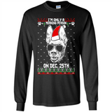 Morning Person Pharaoh Hound Funny Xmas - Long Sleeve T-Shirt