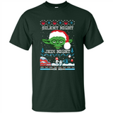 YODA SILENT NIGHT JEDI NIGHT CHRISTMAS UGLY SWEATER