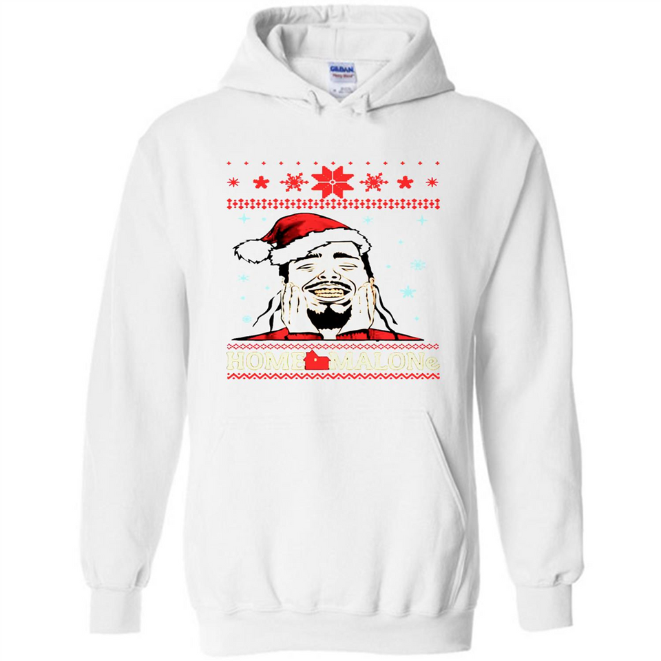 Home Malone Christmas Sweater PINGPONG - Hoodie