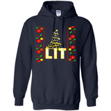 Funny Lets Get Lit Christmas Tree - Hoodie