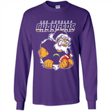 Grumpy Santa Claus Los Angeles Chargers Football Team PINGPONG