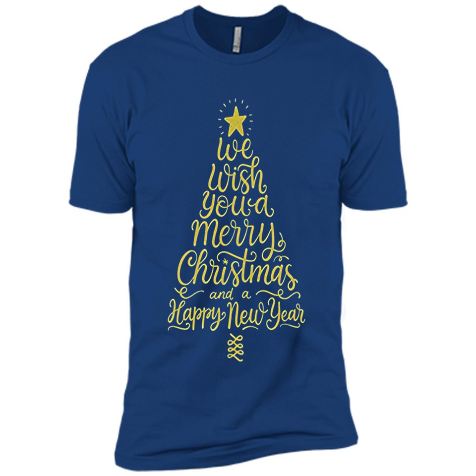 Christmas Tree T-Shirt Funny Mery Christmas Gift Idea - Premium Short Sleeve T-Shirt