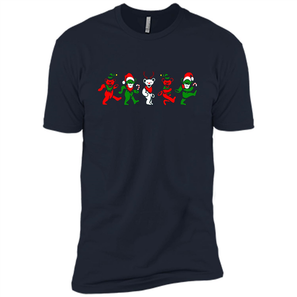 Dancing Bears Dance Christmas For Xmas Sweatshirt - Premium Short Sleeve T-Shirt
