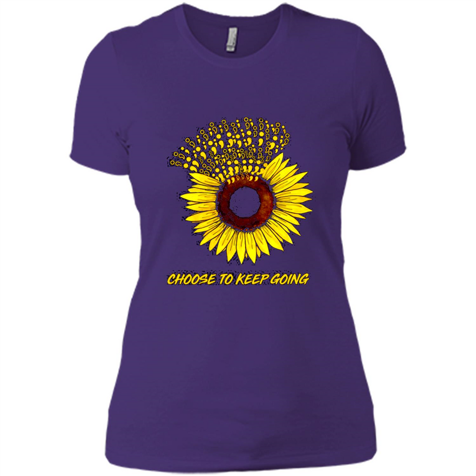 Semicolon Sunflower choose to keep going PINGPONG