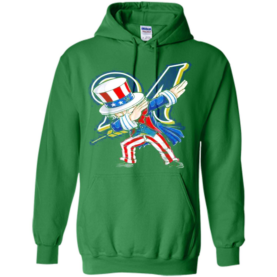 MLB MILWAUKEE BREWERS UNCLE SAM DABBING INDEPENDENCE DAY
