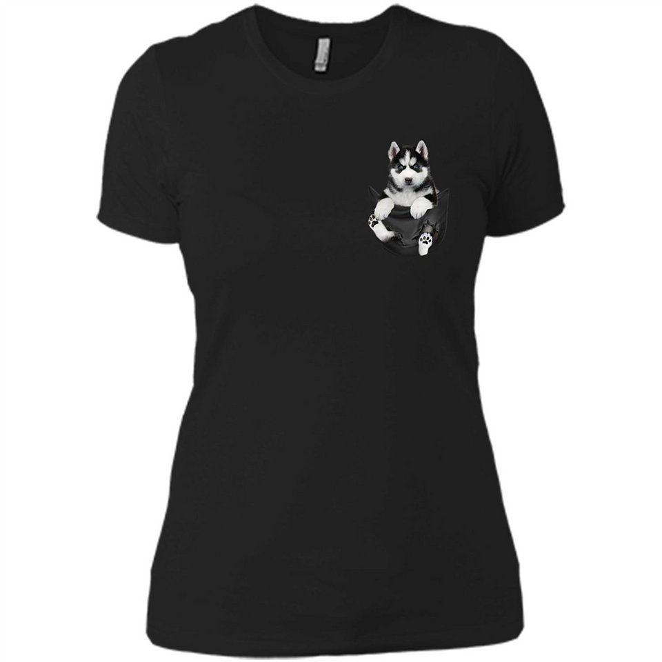 Husky Pocket - Ladies' Boyfriend T-Shirt