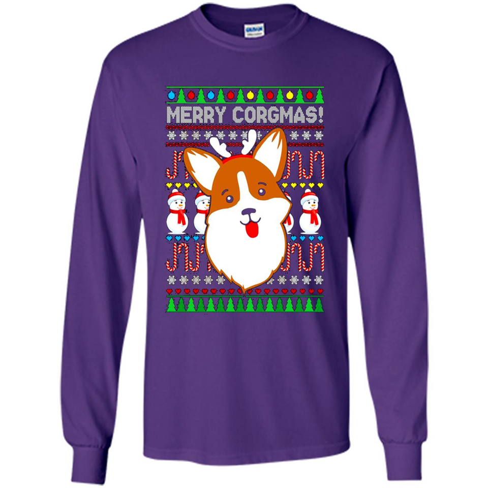 Merry Corgmas Christmas sweater PINGPONG