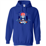 Chicago Cubs Halloween The Nightmare Before Christmas - Hoodie
