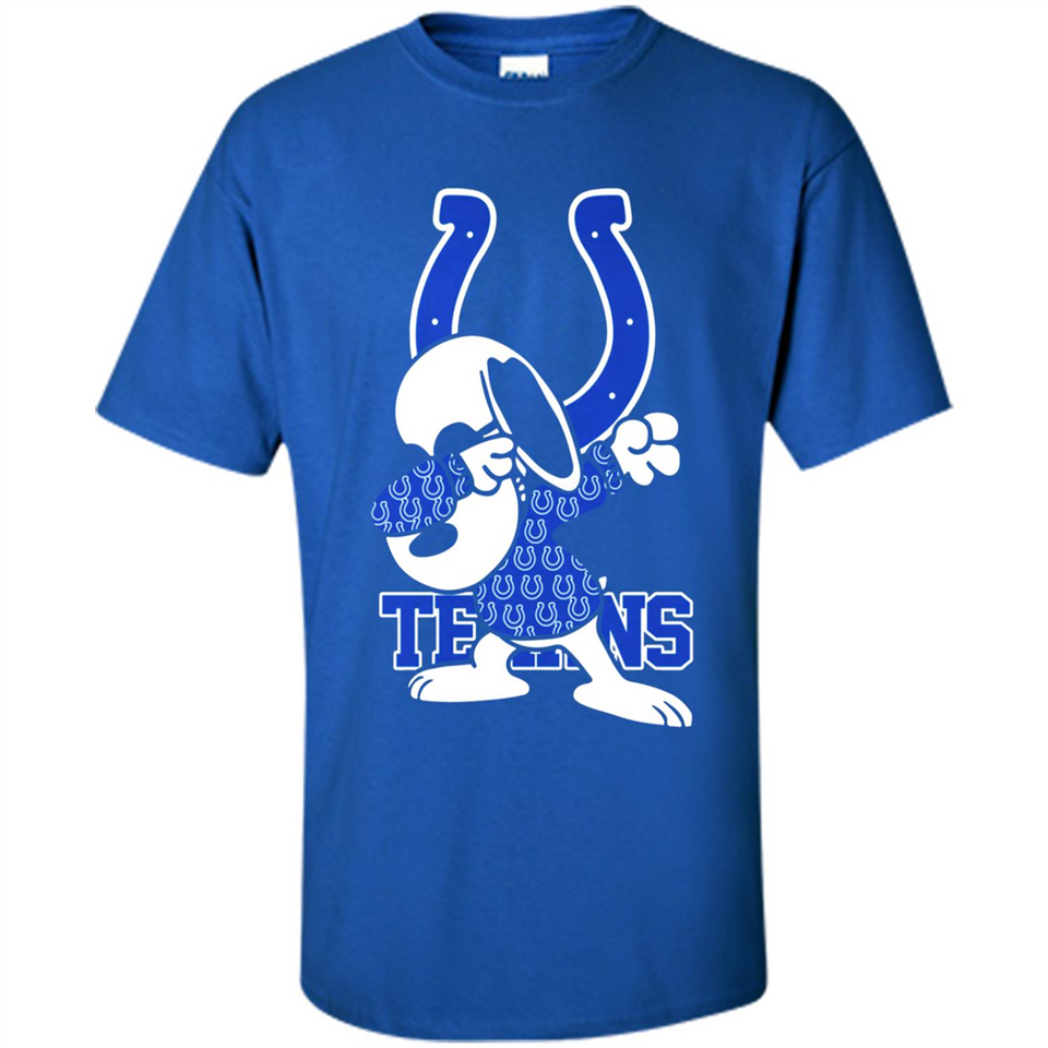 Indianapolis Colts Snoopy Dabbing PING PONG
