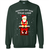 Santa Dropping Off Your Yule Logs