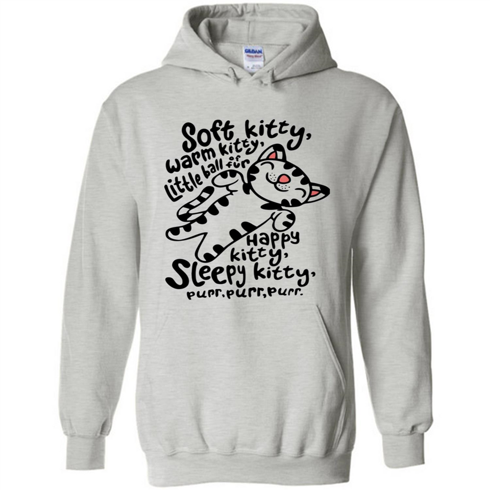 Soft kitty warm kitty little ball of fur - Hoodie