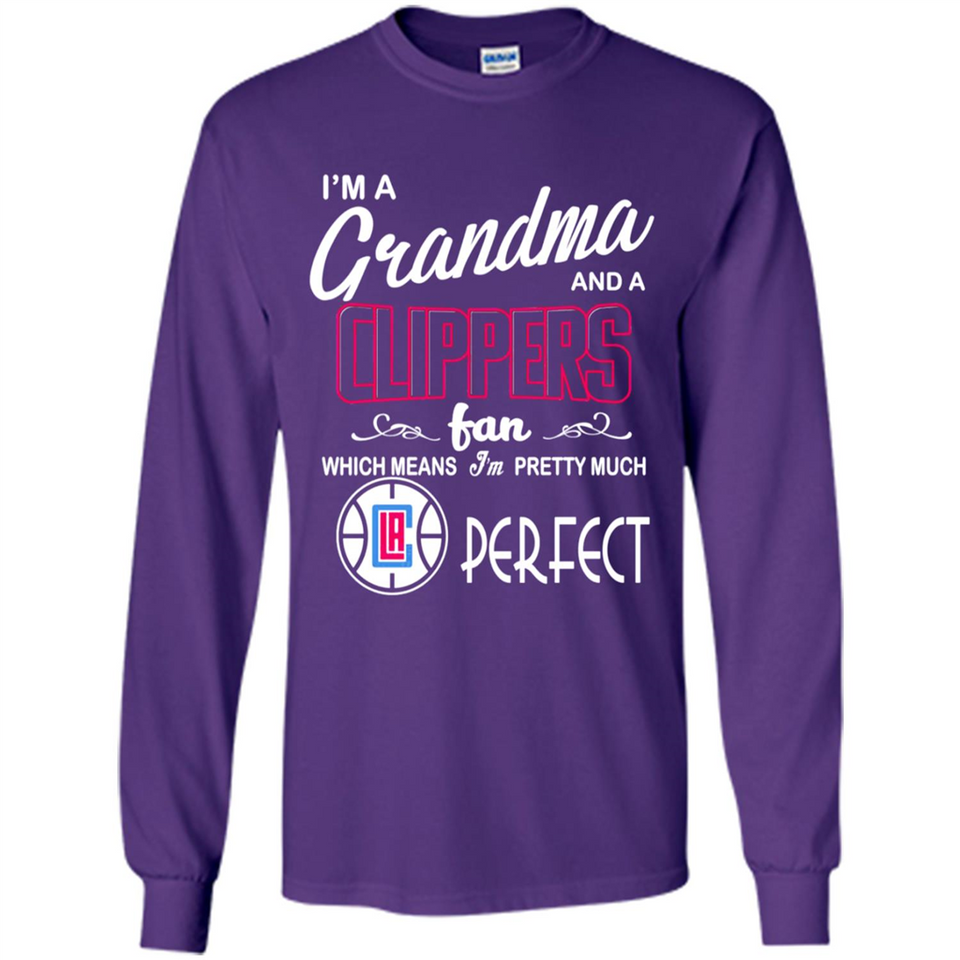 I'M A Grandma And A Los Angeles Clippers Fans