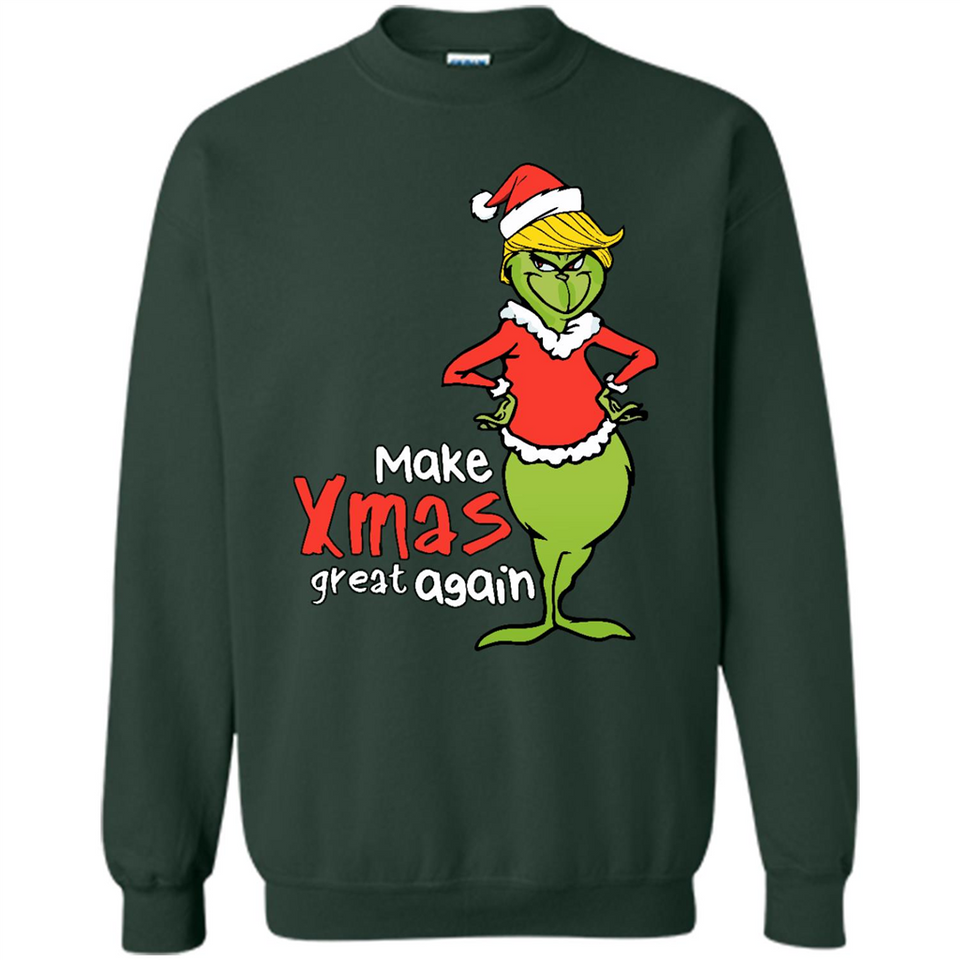 Trump Grinch Shirt, Make Xmas Great Again Christmas