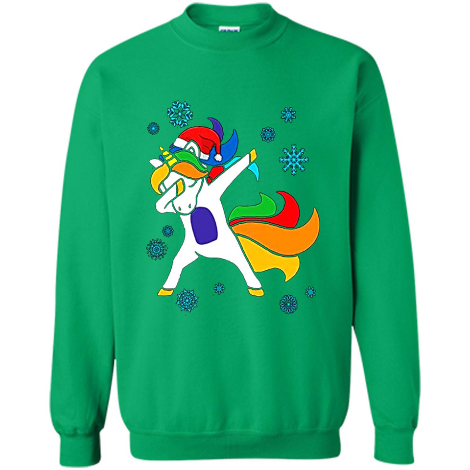 Christmas Dabbing Unicorn - Sweatshirt