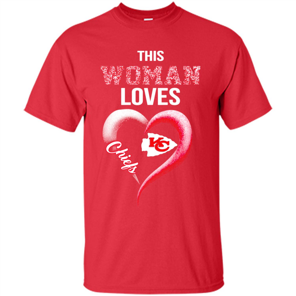 This Woman love Chiefs NFL football team - Shirt