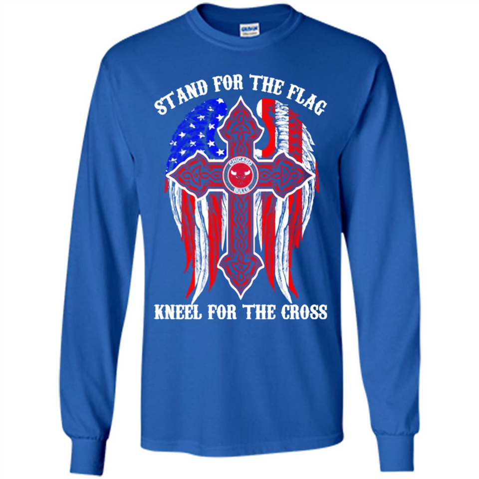 Chicago Bulls - stand for the flag kneel for the cross