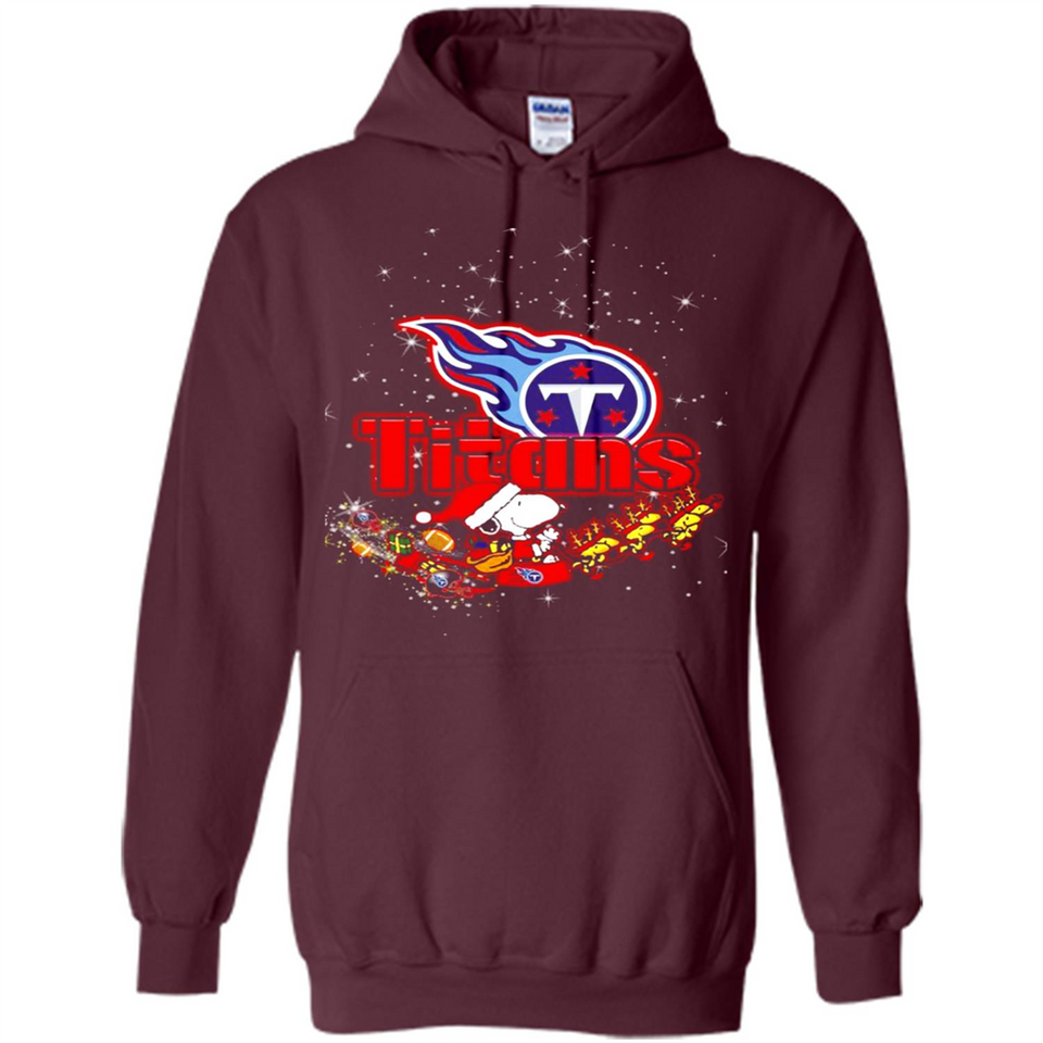 Snoopy Christmas Tennessee Titans - Hoodie