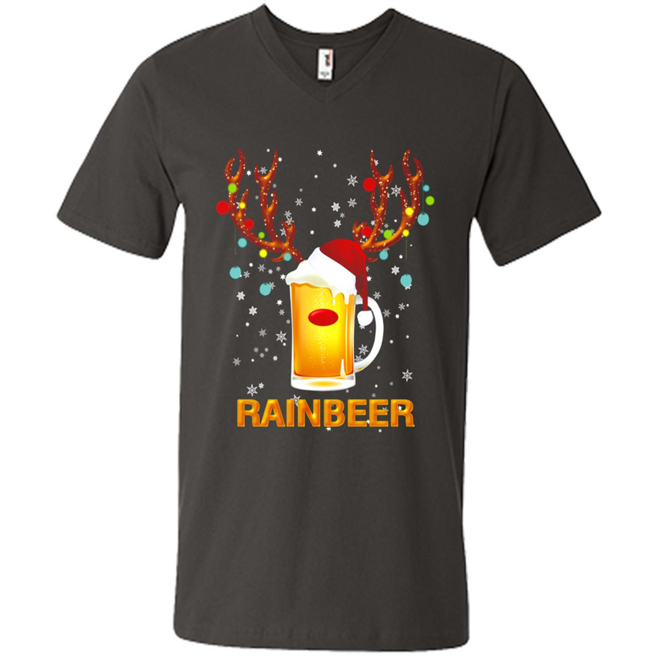 Rainbeer Funny Reindeer Beer Lover