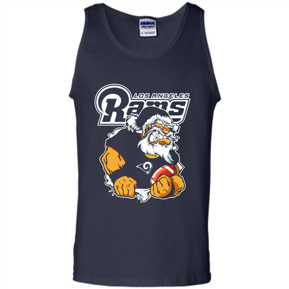 Grumpy Santa Claus Los Angeles Rams Football Team PINGPONG