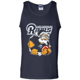 Grumpy Santa Claus Los Angeles Rams Football Team PINGPONG