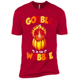 Gobble Til You Wobble Funny Thanksgiving Day Turkey