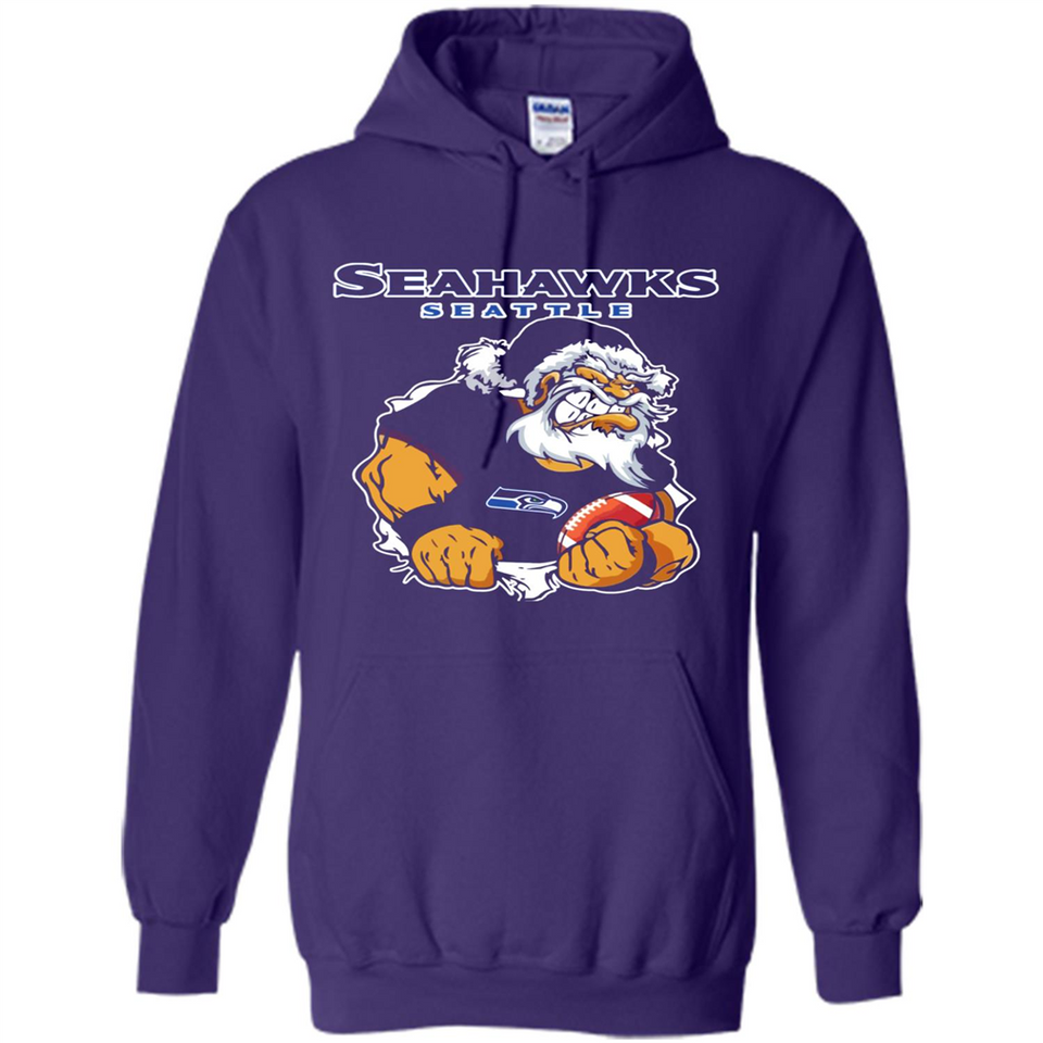 Grumpy Santa Claus Seahawks Seattle Football Team PINGPONG