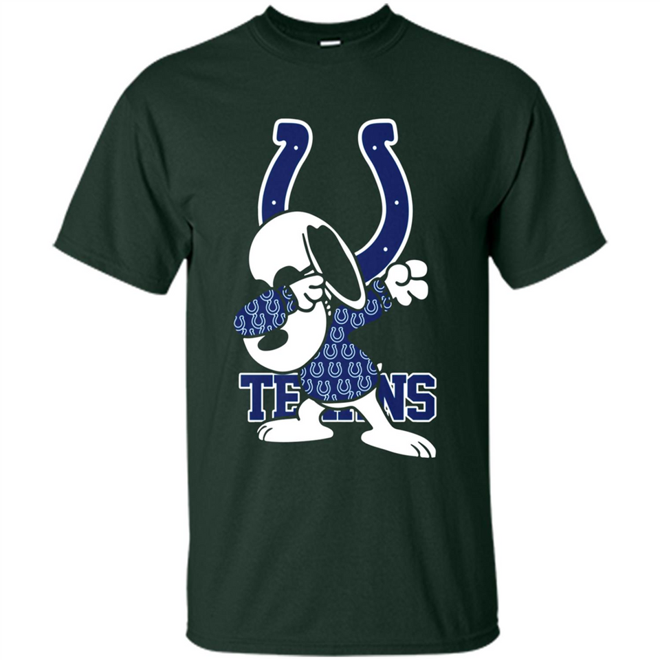 Indianapolis Colts Snoopy Dabbing PING PONG