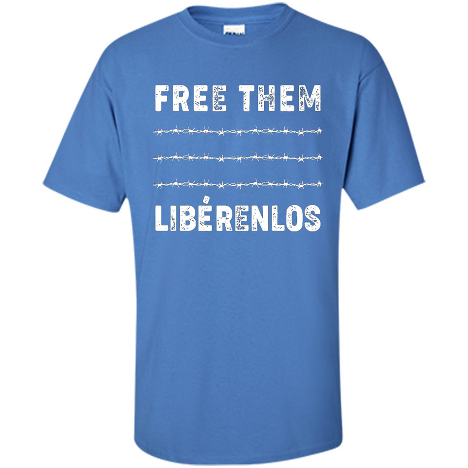 Peaceful Communities- Free Them Liberenlos Shirt PINGPONG - Shirt