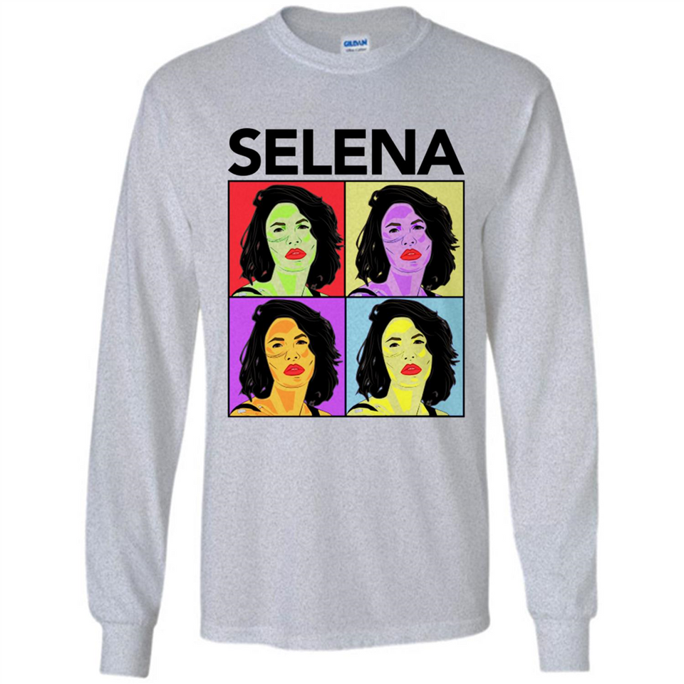 Selena Quintanilla Pop Art - Long Sleeve T-Shirt