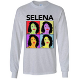 Selena Quintanilla Pop Art - Long Sleeve T-Shirt