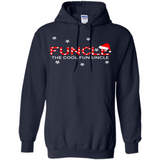 Mens Christmas Funcle The Cool Fun Uncle Definition Xmas - Hoodie