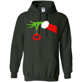 Funny Grinch Hand Holding Chef Ornament Christmas PING PONG