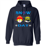 Snow Day Shirt For Houston Rockets Vs Minion Fans pingpong