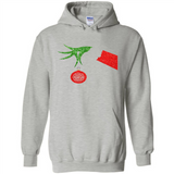 Funny Grinch Hand holding Firefighter ornament Christmas Sporty T-Shirt - Hoodie