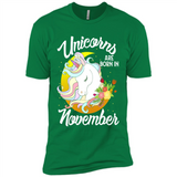 Unicorns Are Born In November Magical Rainbow