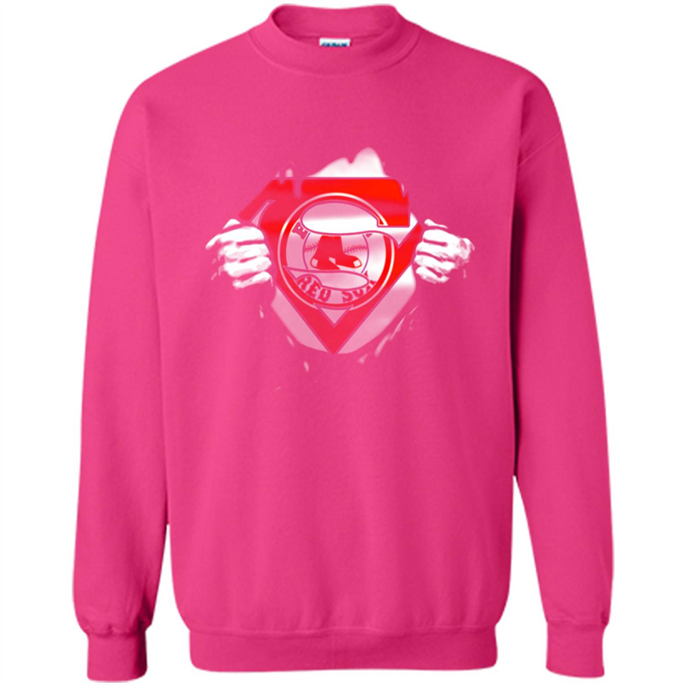 Boston Red Sox And Superman Fans - Sweatshirt