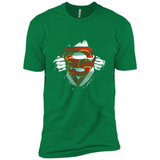 Calgary Flames And Superman Fans - Premium Short Sleeve T-Shirt