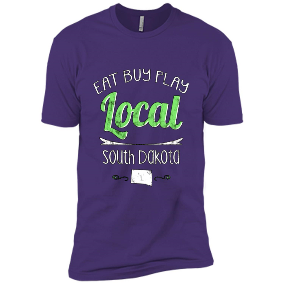 Eat Buy Play Local South Dakota Distressed PING PONG