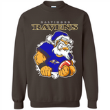 Grumpy Santa Claus Baltimore Ravens Football Team PINGPONG