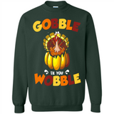 Gobble Til You Wobble Funny Thanksgiving Day Turkey