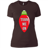 Turn Me On Christmas Tree Light Bulb Decoration