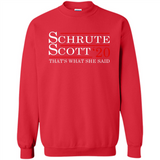 Schrute Scott 2020 That's What She Said