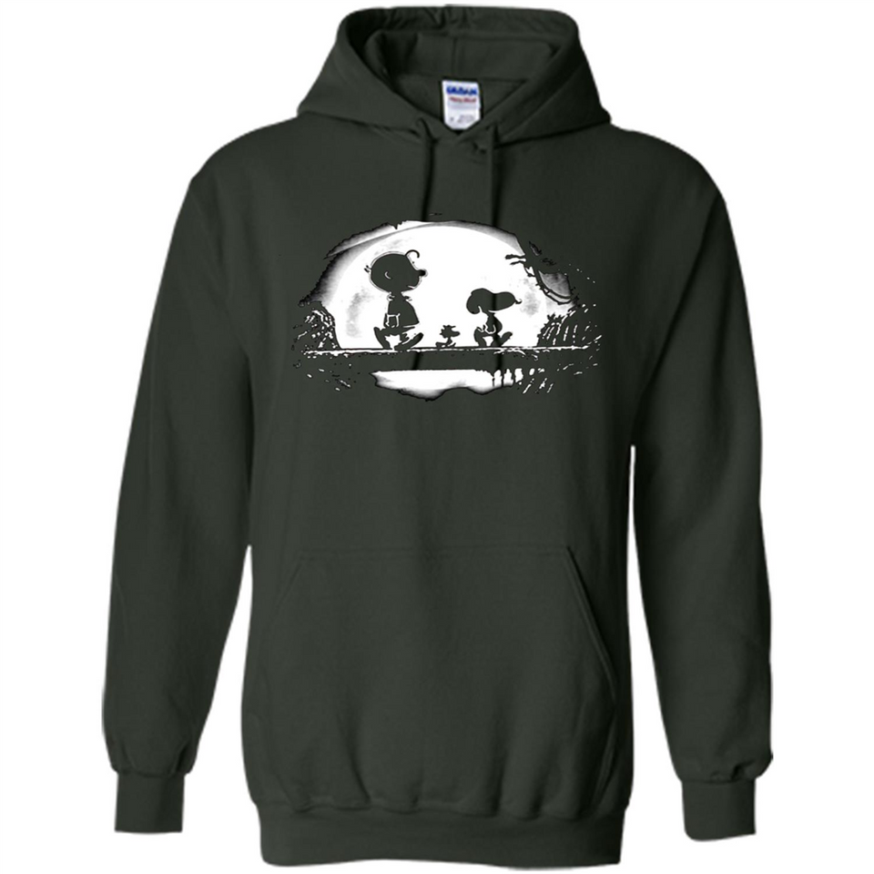 Snoopy The Peanuts Walking To The Moon