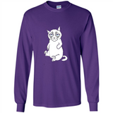 annoyed kitty touchy kitty grouchy ball of fur noody kitty PING PONG